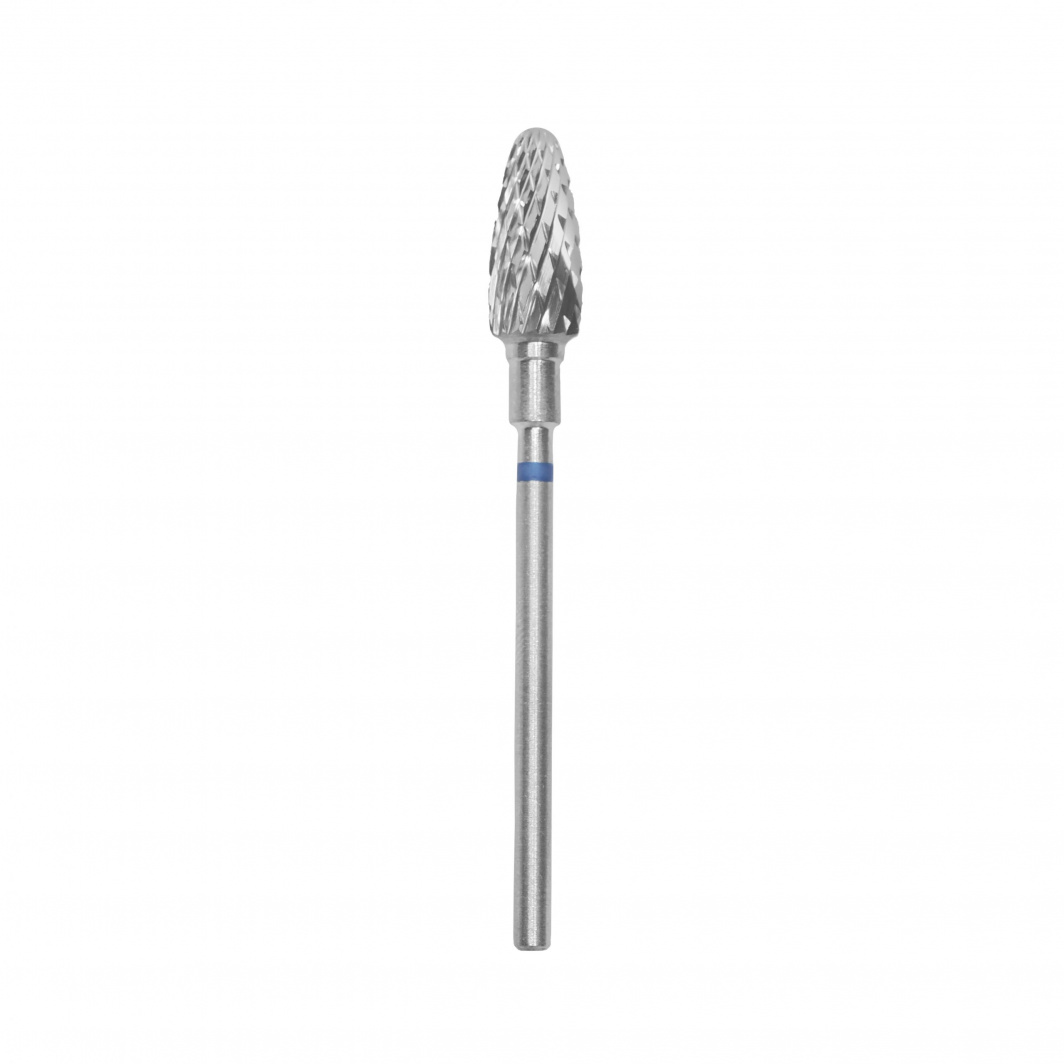 FT90B060:14 Carbide nail drill bit, “corn”, blue, head diameter 6 mm: working part 14 mm